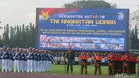 Potret Serunya Puncak HUT Ke-78 TNI AU di Lapangan AAU Jogja