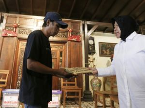 Mensos Beri Santunan ke Ahli Waris Korban Banjir Lahar Dingin Semeru