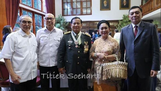 Titiek Soeharto dan Prabowo