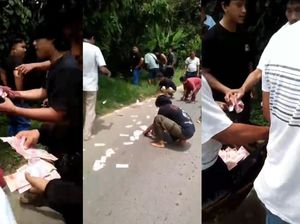 Tauke Sawit di Jambi Dirampok, Pelaku Hamburkan Uang Korban ke Jalan Tauke Sawit di Jambi Dirampok, Pelaku Hamburkan Uang Korban ke Jalan