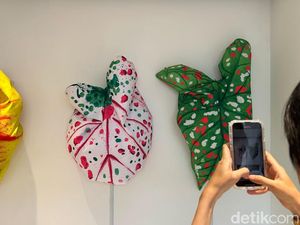 Kece Banget! Ada Patung Bunga Nyentrik Erwin Windu Pranata Kece Banget! Ada Patung Bunga Nyentrik Erwin Windu Pranata