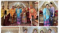 Gaya Titiek Soeharto Halal Bihalal Pakai Baju Bodo, Annisa Pohan Tampil Senada