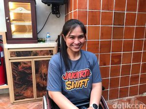 Pantang Mager Meski Pakai Kursi Roda, Johanna Caroline Mendunia lewat Basket