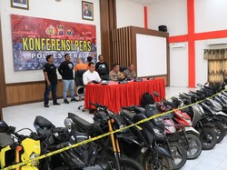 Polres Berau Tangkap 3 Pelaku Pencurian Motor 13 TKP, 21 Kendaraan Disita