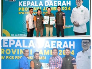Al Haris dan Romi Hariyanto Incar Dukungan PKB di Pilgub Jambi
