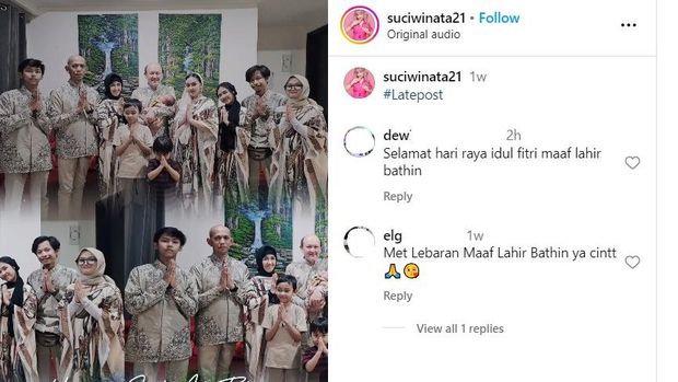 Keluarga Ari Sigit dan Suci Winata