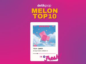 QWER Jebol 10 Besar Chart Melon Pekan Ini