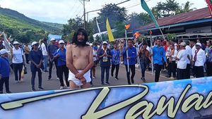 Momen Perayaan Paskah Nasional GAMKI di Alor NTT