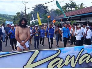 Momen Perayaan Paskah Nasional GAMKI di Alor NTT Momen Perayaan Paskah Nasional GAMKI di Alor NTT