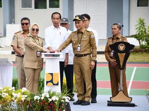 Jokowi Resmikan Pemulihan 147 Bangunan Terdampak Gempa di Sulbar