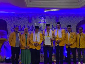 Satkar Ulama Indonesia Deklarasi Dukung Airlangga Jadi Ketum Golkar 2024-2029