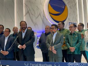 Paloh Apresiasi Prabowo-Gibran, Belum Putuskan NasDem Masuk Koalisi Paloh Apresiasi Prabowo-Gibran, Belum Putuskan NasDem Masuk Koalisi