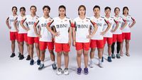 Foto: Tim Indonesia di Thomas-Uber Cup 2024