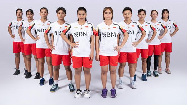 Foto: Tim Indonesia di Thomas-Uber Cup 2024