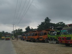 Pemkab Bogor: Kantong Parkir Truk Tambang di Parungpanjang Capai 68%
