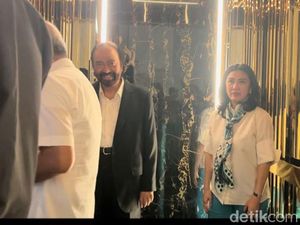 Senyum Paloh saat Ditanya soal Waketum NasDem Sambangi Kediaman Prabowo