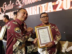 Humas Polda Gorontalo Raih Penghargaan Cipta Trending Topic dari Mabes Polri
