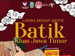 Disbudpar Jatim Gelar Lomba Desain Motif Batik, Ini Hadiahnya