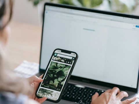 Ilustrasi browsing internet