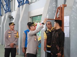 Kapolres Bojonegoro Pantau Penerimaan Seleksi Penerimaan Anggota Polri