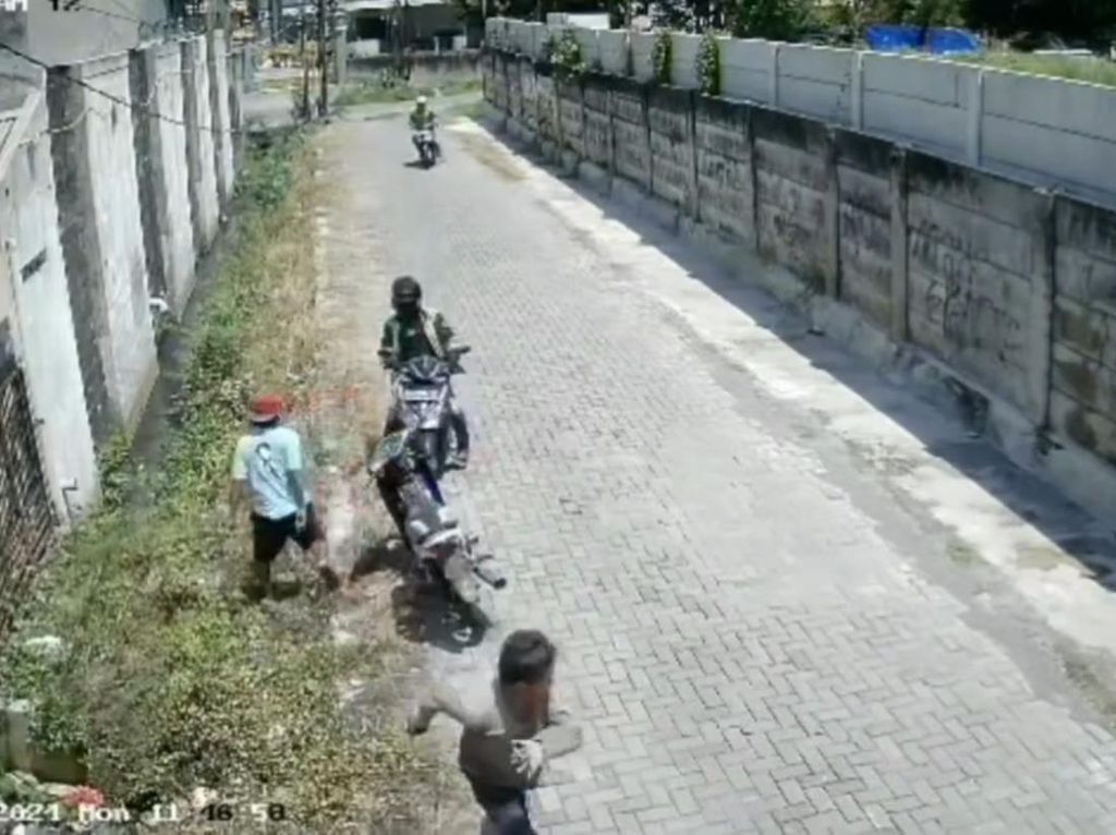 Viral Pria Berjaket Ojol Kejar Pemakai Narkoba di Semarang, Ternyata...