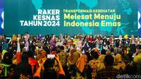 Konser Motivasional ROE Bakar Semangat Peserta Rakerkesnas 2024
