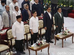 Ganjar-Mahfud Absen saat Penetapan Prabowo-Gibran