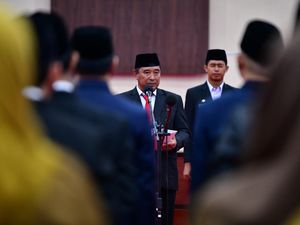 Pj Gubernur Sulsel Lantik 166 Pejabat Administrator-Pengawas Hasil Mutasi