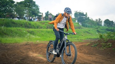 Unik! Ada Sepeda Rasa Mobil di Indonesia