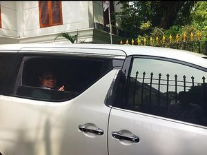 Jelang Penetapan Presiden, Prabowo-Gibran Tiba di Kertanegara