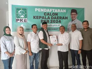 Edy Rahmayadi Ambil Formulir Pendaftaran Pilgub Sumut ke PKB