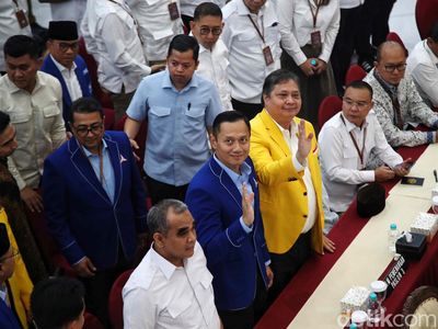 Deretan Tokoh di Momen Penetapan Presiden dan Wapres Terpilih 2024-2029