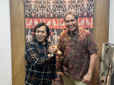 Bahas Kolaborasi Kebudayaan, Calon DPD Komeng Kunjungi Dirjen Kebudayaan
