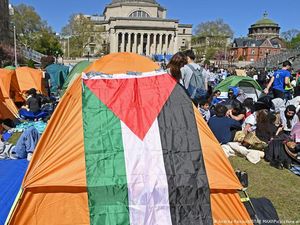 Demo Mahasiswa Pro-Palestina Meluas di Kampus-kampus AS