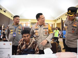 Kapolda Maluku Sidak Seleksi Casis Bintara-Tamtama, Pastikan Rekrutmen Bersih