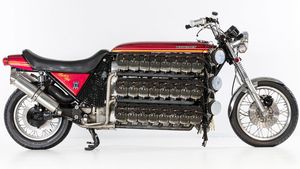 Potret Motor Kawasaki 48 Silinder