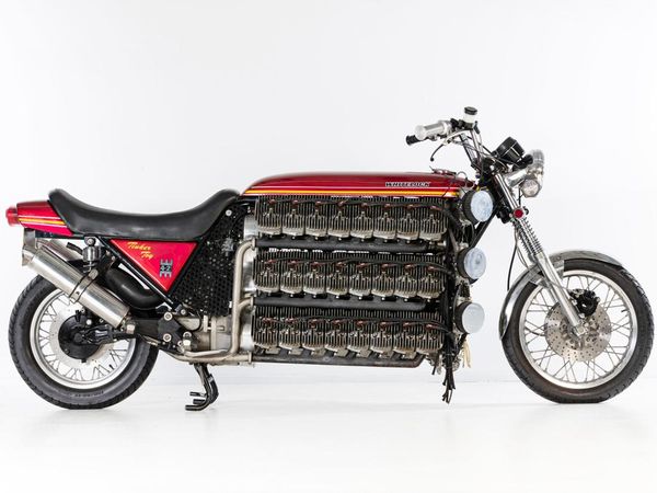 Potret Motor Kawasaki 48 Silinder