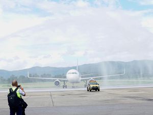 Pelita Air Resmi Terbang ke Kendari, Penerbangan Perdana Sukses Pelita Air Resmi Terbang ke Kendari, Penerbangan Perdana Sukses