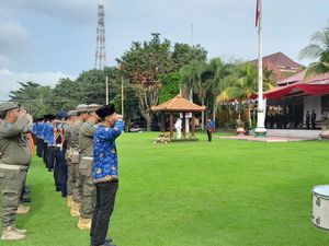 Ini Pesan Wabup Klaten ke ASN di Upacara Hari Otonomi Daerah