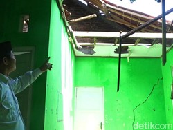 Tanah Gerak di Kalidadap Wonosobo, 5 Rumah hingga Musala Rusak