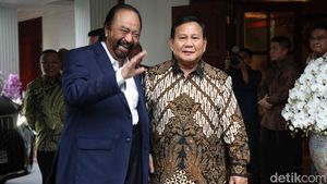 Momen Surya Paloh Temui Prabowo di Kertanegara