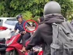 Viral Dua Pria Ribut di Jalan Raya Munggu-Kapal, Satu Pemotor Luka di Punggung