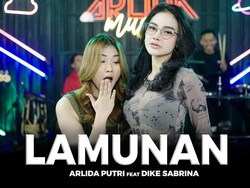 Trending di YouTube! Ini Lirik Lagu Lamunan Arlida Putri feat Dike Sabrina