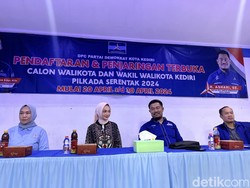 Vinanda Resmi Ikut Penjaringan Demokrat Maju Pilwali Kediri 2024