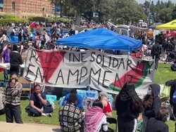 Tak Suka Ada Aksi Pro-Palestina di Kampus AS, Massa Pro-Israel Bikin Tandingan
