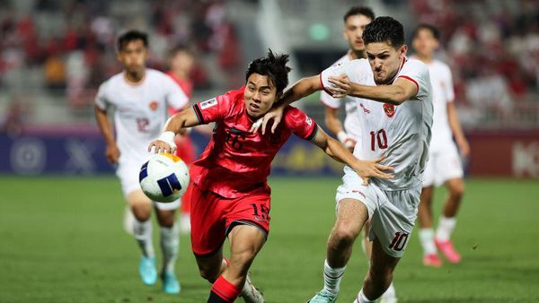 Aksi Timnas Indonesia Tekuk Korsel Jaga Asa ke Olimpiade