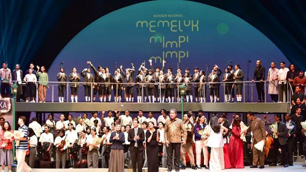 Potret Siswa SMM Yogya Sukses Unjuk Gigi di Drama Musikal Memeluk Mimpi-mimpi