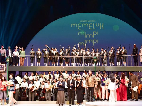 Potret Siswa SMM Yogya Sukses Unjuk Gigi di Drama Musikal Memeluk Mimpi-mimpi