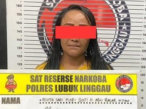 Ibu di Lubuklinggau Tak Ada Kapoknya, Belum Lama Bebas Jualan Sabu Lagi