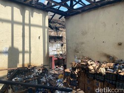 Penampakan Toko Agen di Cinere Depok Usai Terbakar gegara Gas Meledak